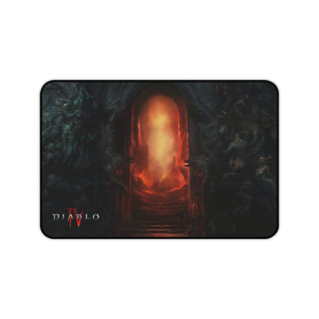 Diablo 4 Gaming Desk Mat Hell Gate 12" × 18" PimpYourWorld