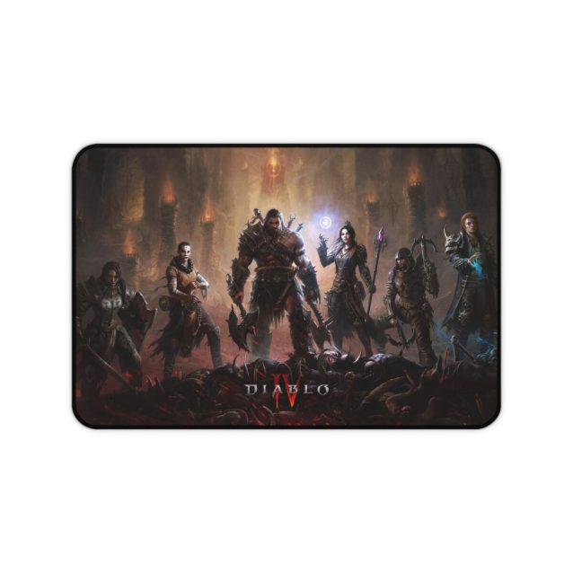 Diablo 4 Gaming Desk Mat Heroes 12" × 18" PimpYourWorld