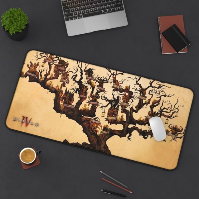 Diablo 4 Gaming Desk Mat PimpYourWorld