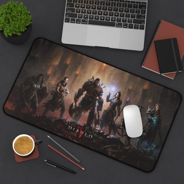 Diablo 4 Gaming Desk Mat PimpYourWorld