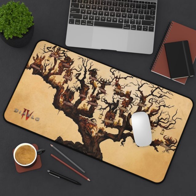 Diablo 4 Gaming Desk Mat PimpYourWorld
