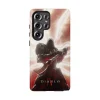 A matte finish Diablo 4 Inarius phone case for Samsung Galaxy S24 Ultra.
