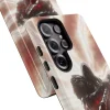 Close-up view of the dual-layer protection on the Diablo 4 Inarius phone case.