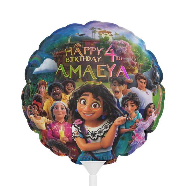Encanto Birthday Balloons Round PimpYourWorld