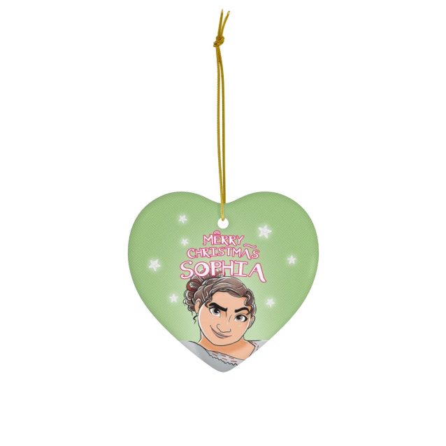 Encanto Christmas Ornament Heart Luisa PimpYourWorld