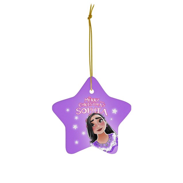Encanto Christmas Ornament Star Isabel PimpYourWorld
