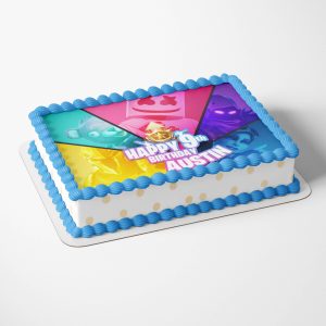 Fortnite Battle Royale Birthday Cake Toppers - Personalized &amp; Printable