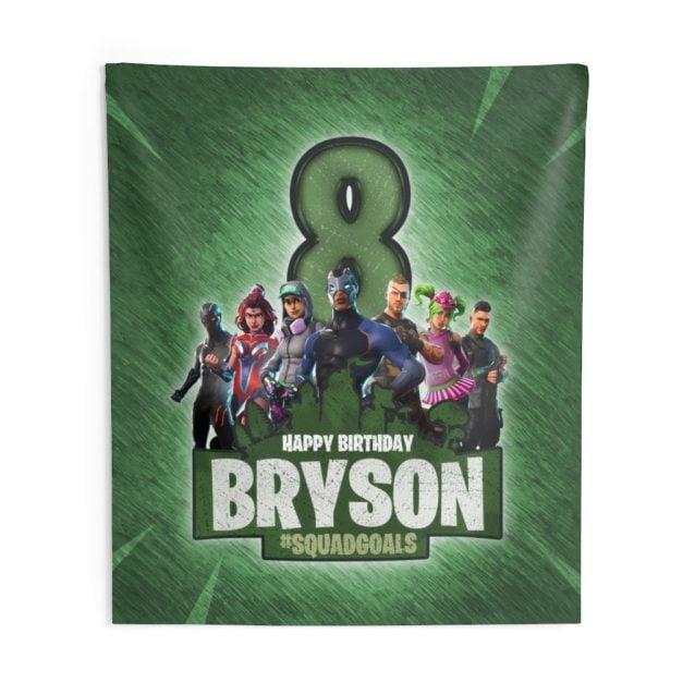 Fortnite Birthday Banner 88" × 104" PimpYourWorld