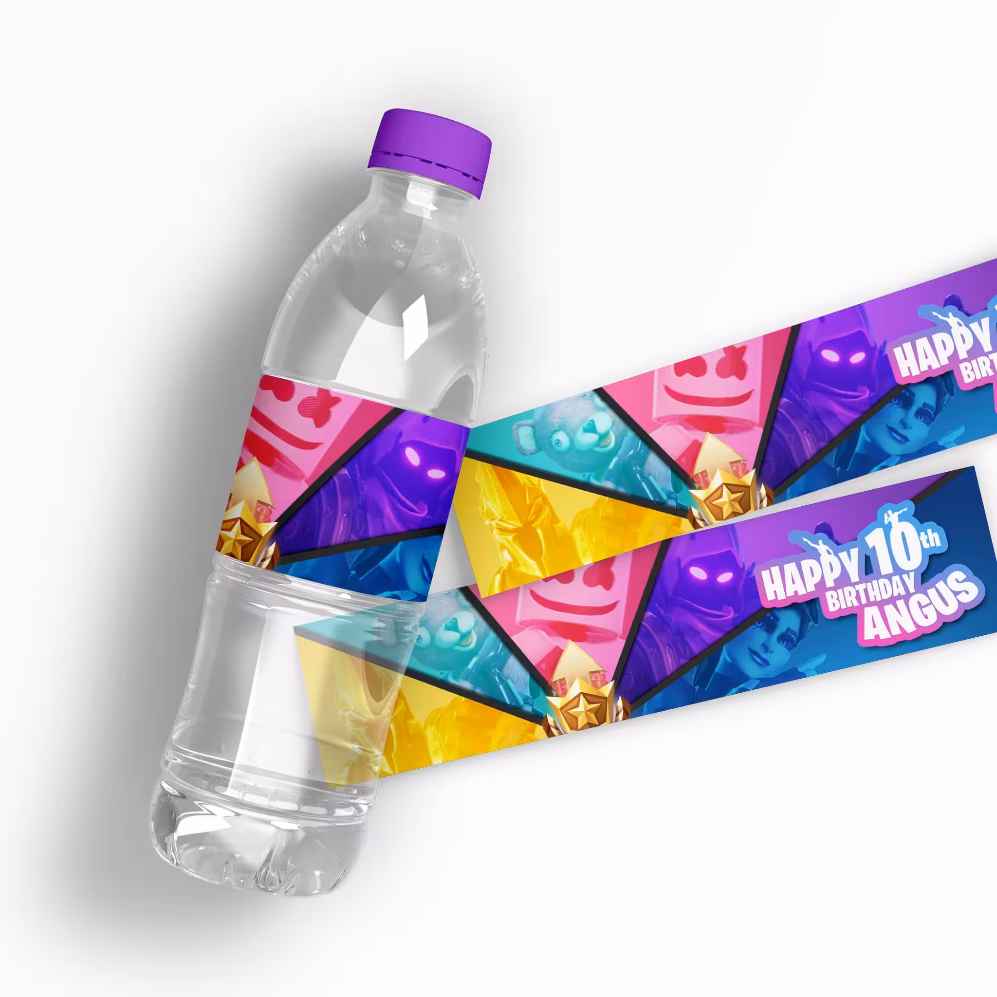 Fortnite Water Bottle Labels