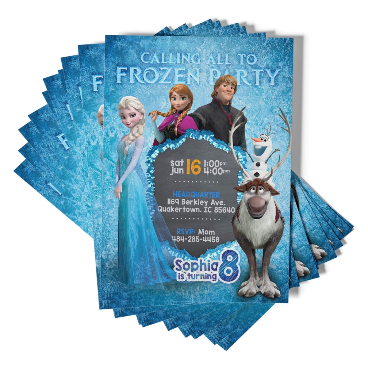 Frozen Invitation