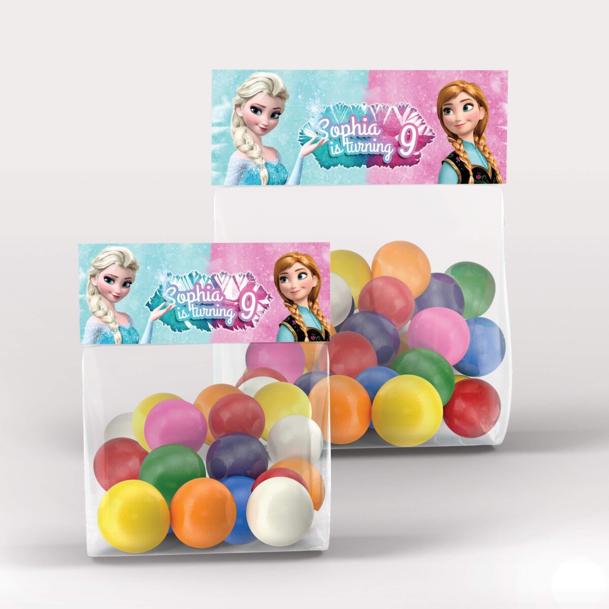 Frozen Treat Bag Toppers