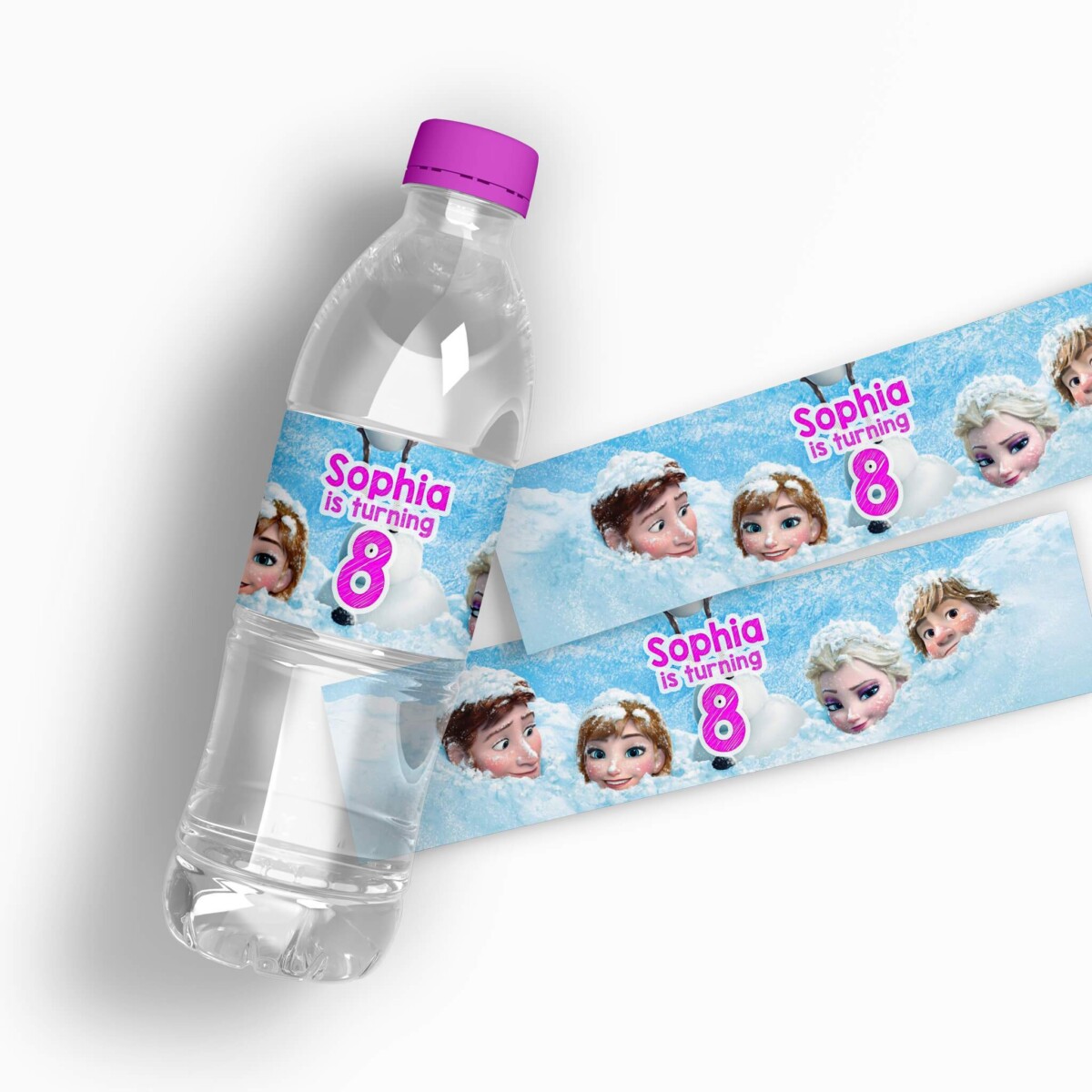Frozen Water Bottle Labels