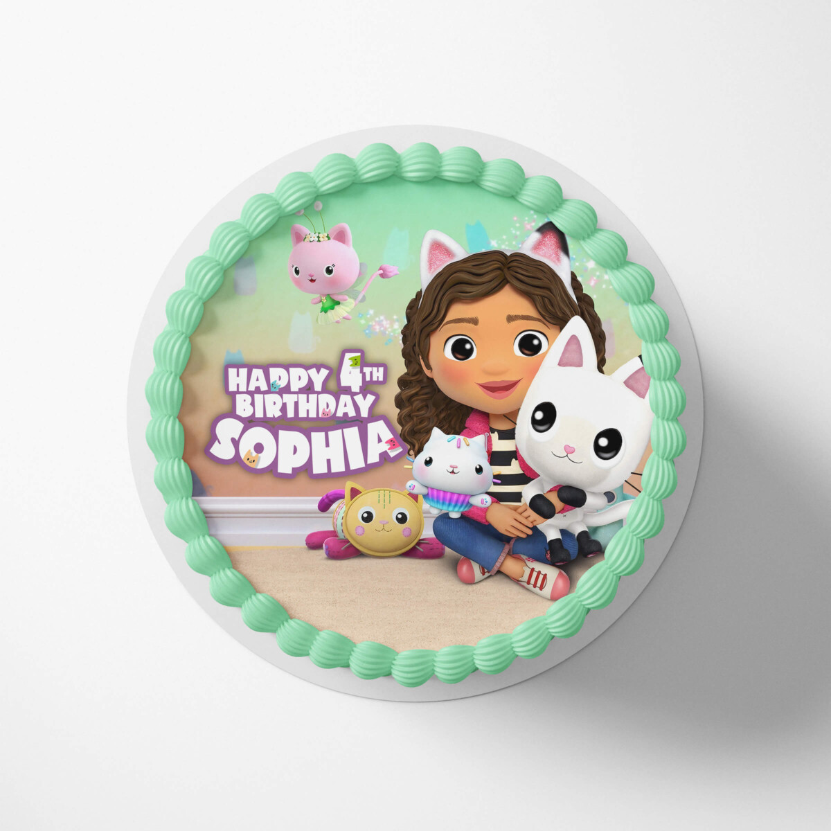 Gabby’s Dollhouse House Cake Topper