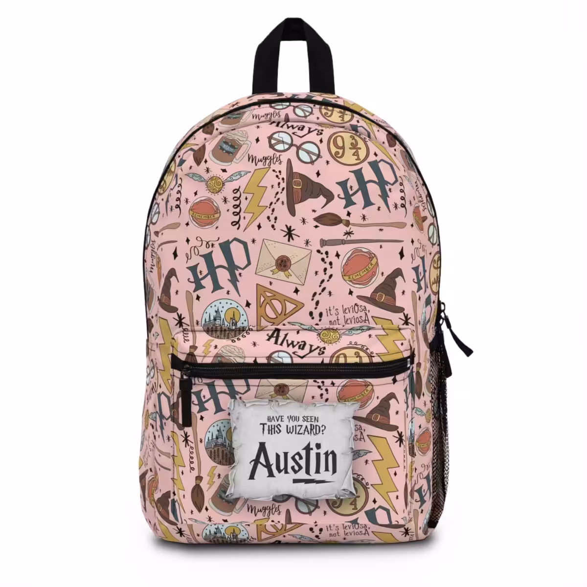 Harry Potter Hogwarts Pink Backpack