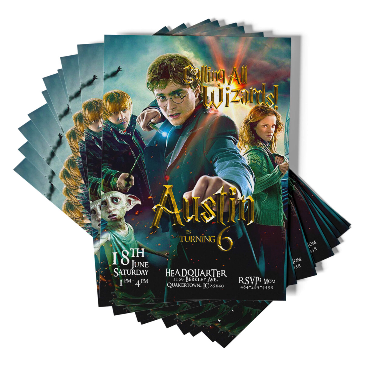 Harry Potter Invitations