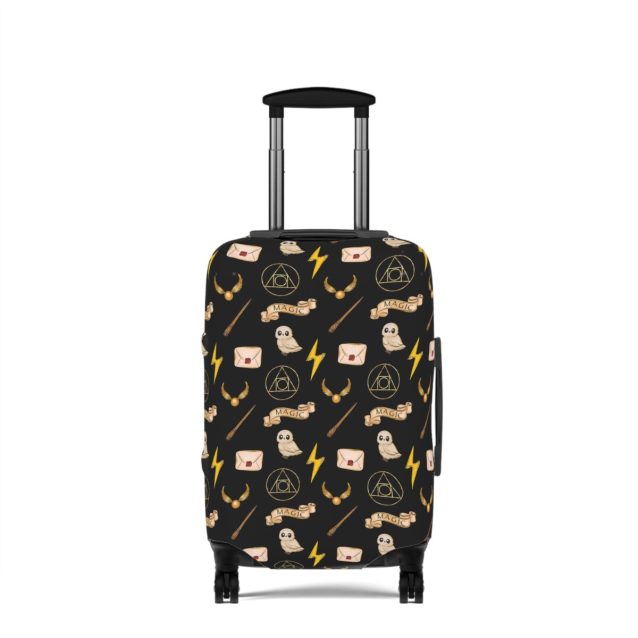 Harry Potter Luggage Cover Black 21'' × 14'' PimpYourWorld