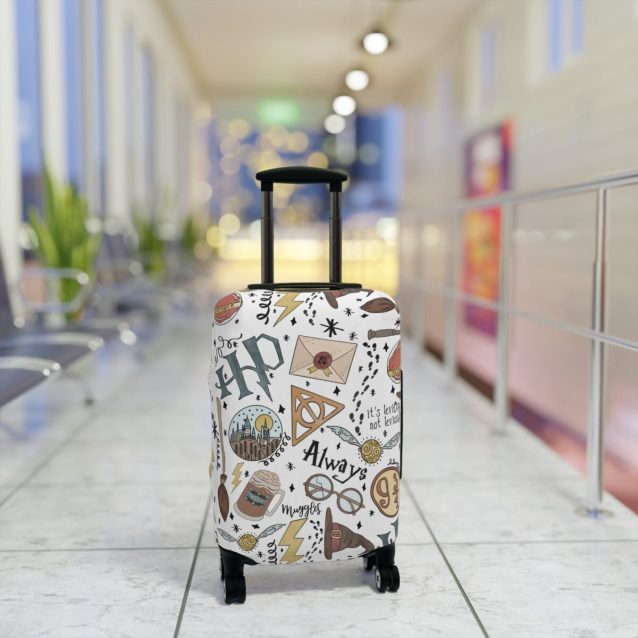 Harry Potter Luggage Cover PimpYourWorld