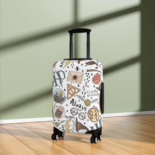 Harry Potter Luggage Cover PimpYourWorld