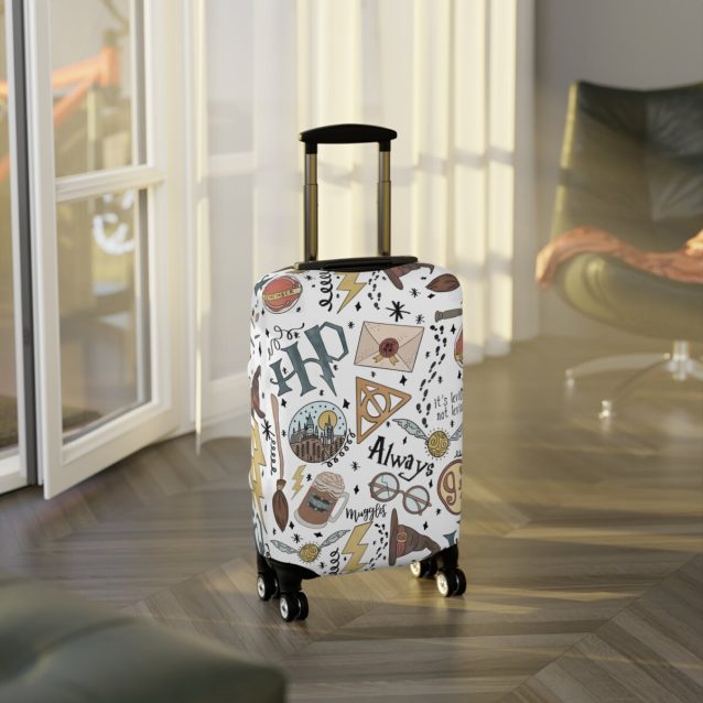 Harry Potter Luggage Cover PimpYourWorld