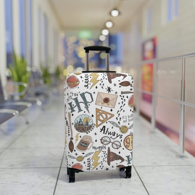 Harry Potter Luggage Cover PimpYourWorld