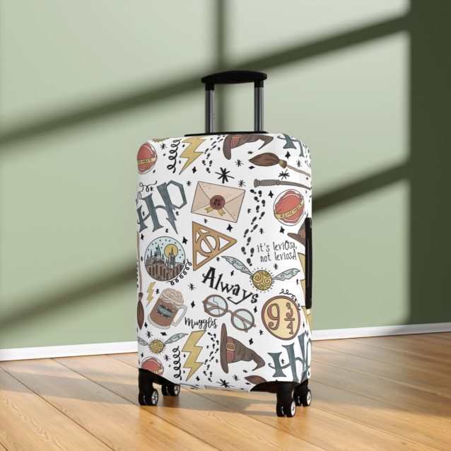 Harry Potter Luggage Cover PimpYourWorld