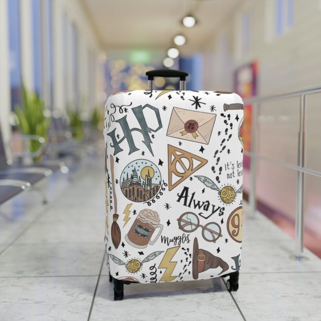 Harry Potter Luggage Cover PimpYourWorld
