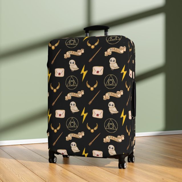 Harry Potter Luggage Cover PimpYourWorld