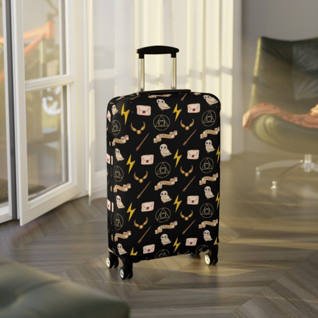 Harry Potter Luggage Cover PimpYourWorld