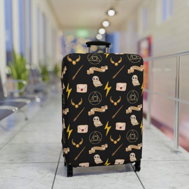 Harry Potter Luggage Cover PimpYourWorld