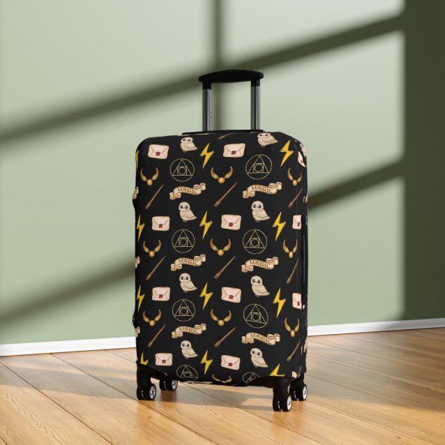 Harry Potter Luggage Cover PimpYourWorld