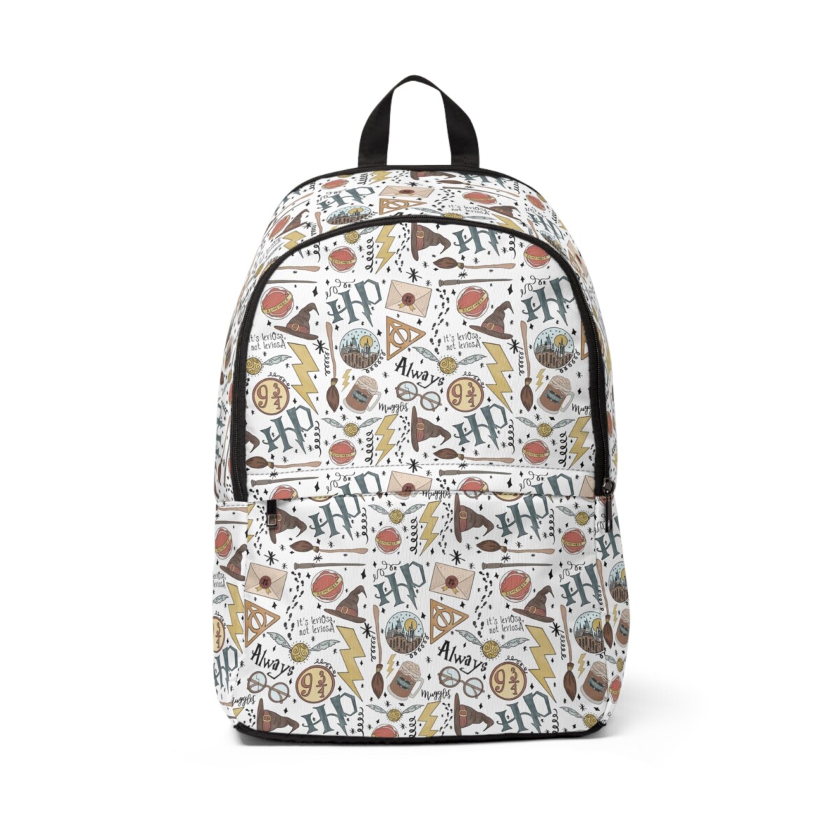 Harry Potter School White Backpack