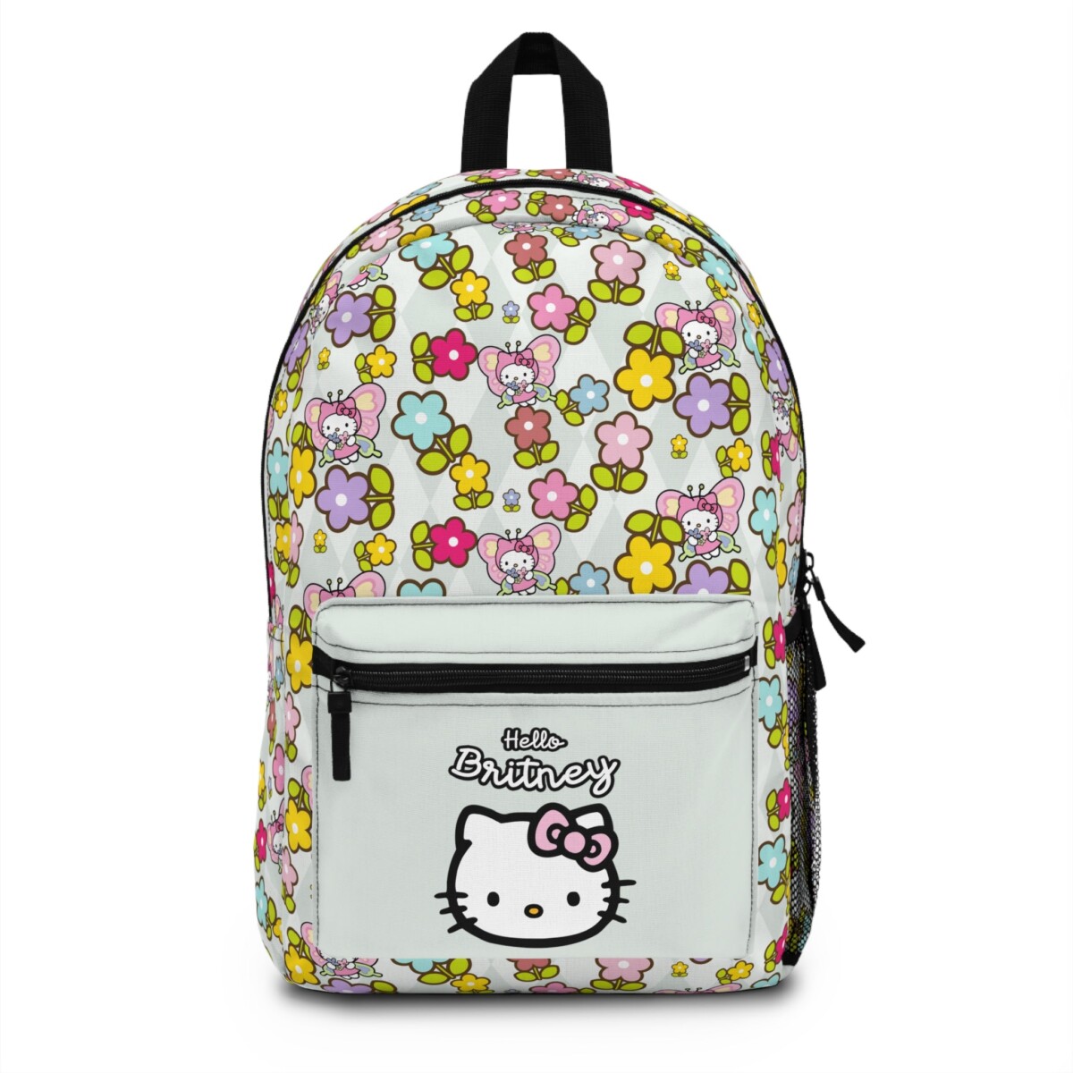 Hello Kitty Flowers School Backpack