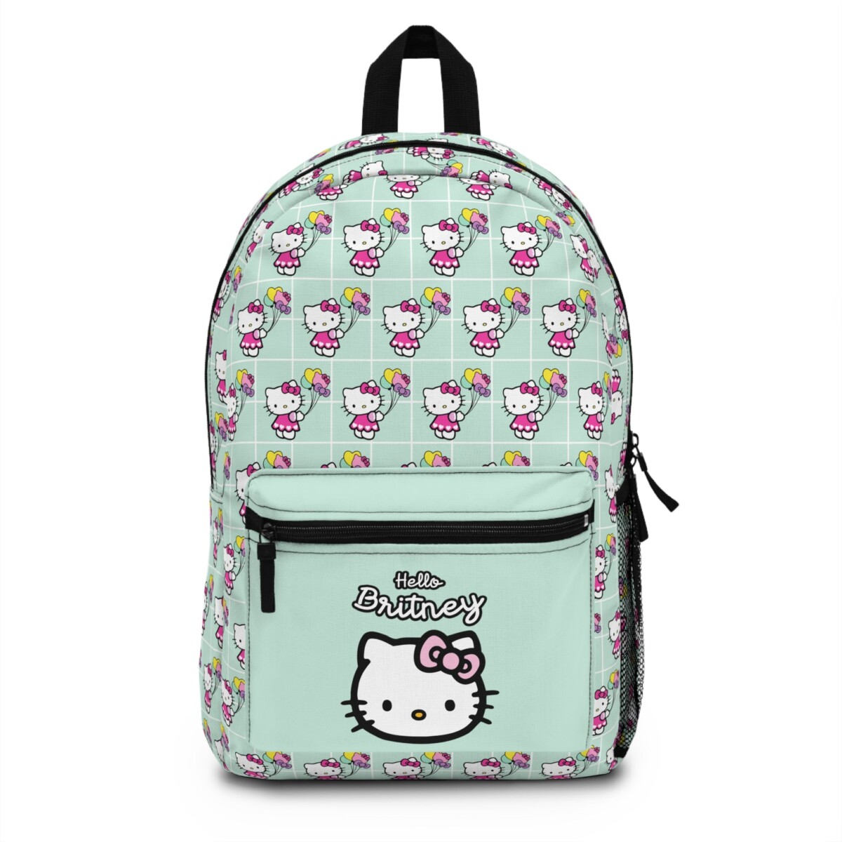 Hello Kitty Green School Backpack