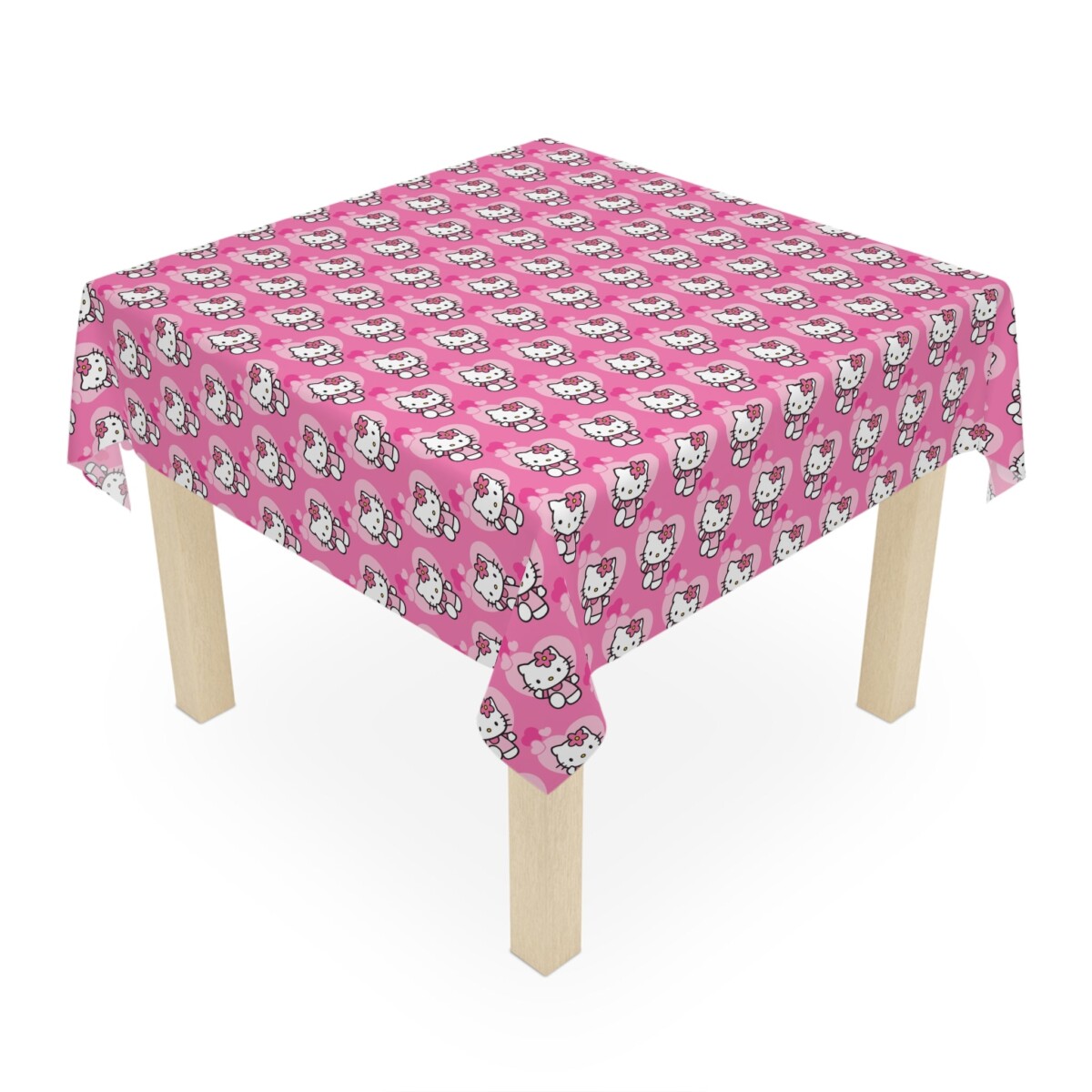 Hello Kitty Pink Tablecloth