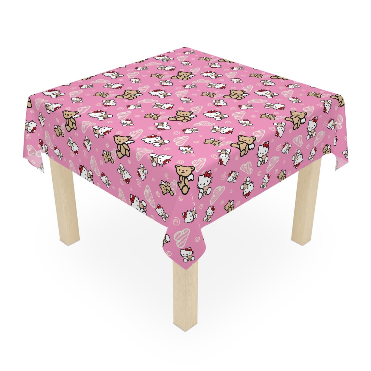 Hello Kitty Pinky Tablecloth