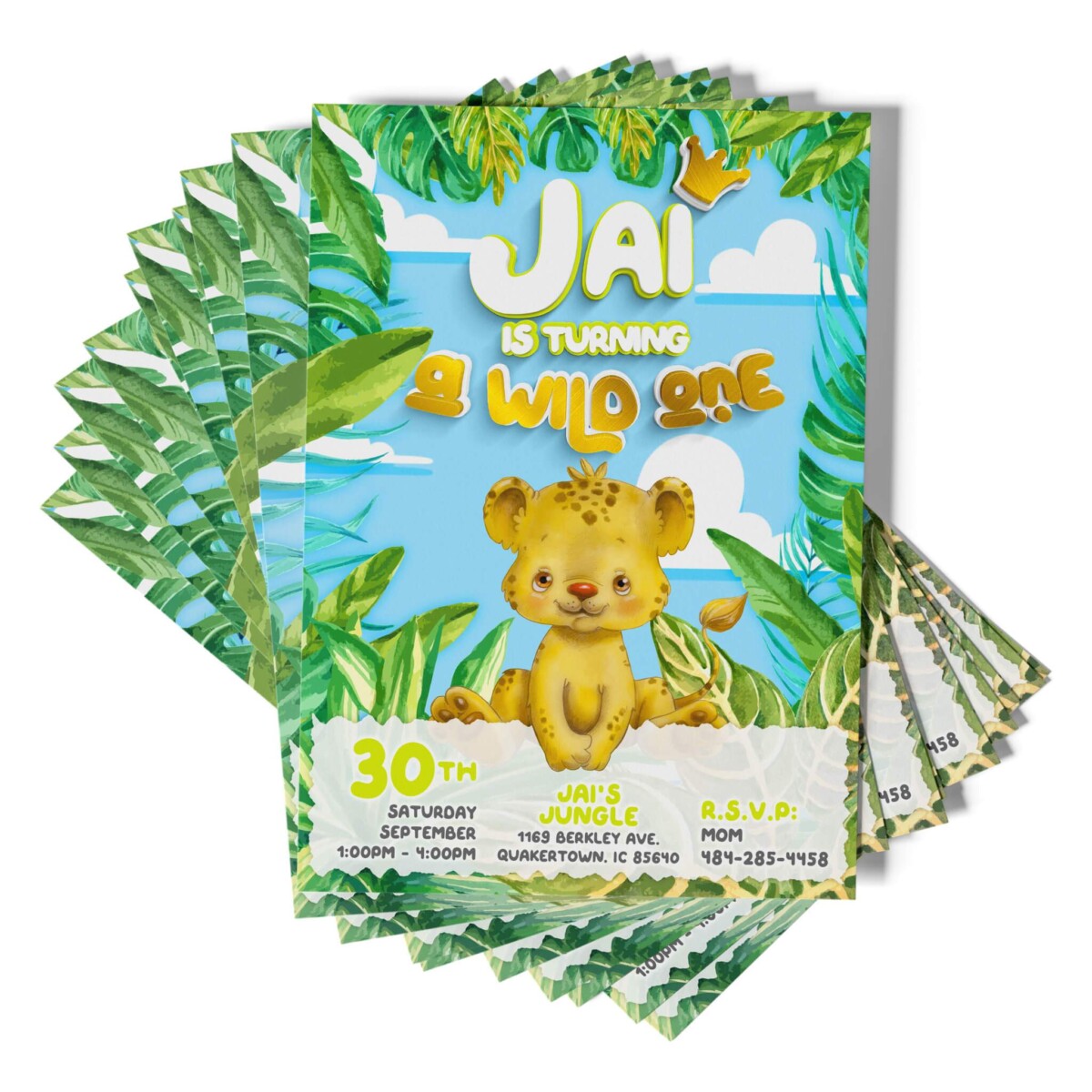 Jungle Invitations