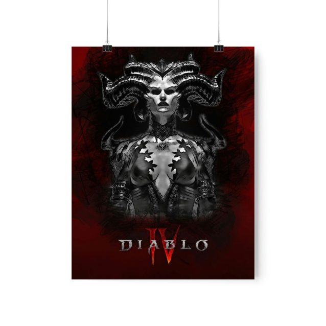 Lilith Diablo 4 Poster 11″ x 14″ PimpYourWorld