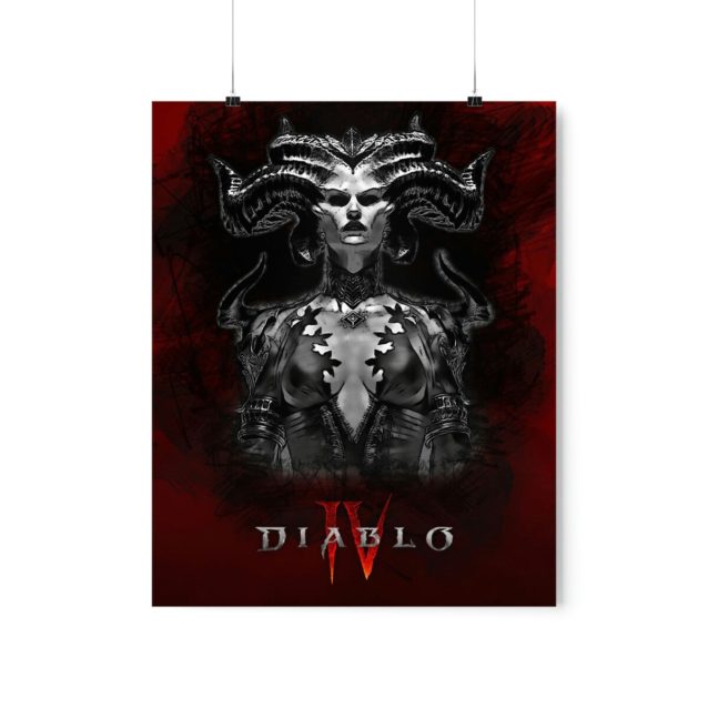 Lilith Diablo 4 Poster 16″ x 20″ PimpYourWorld