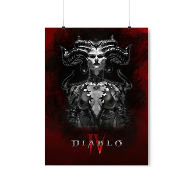 Lilith Diablo 4 Poster 18″ x 24″ PimpYourWorld