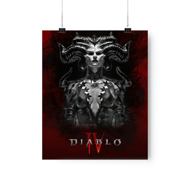 Lilith Diablo 4 Poster 9" x 11" PimpYourWorld