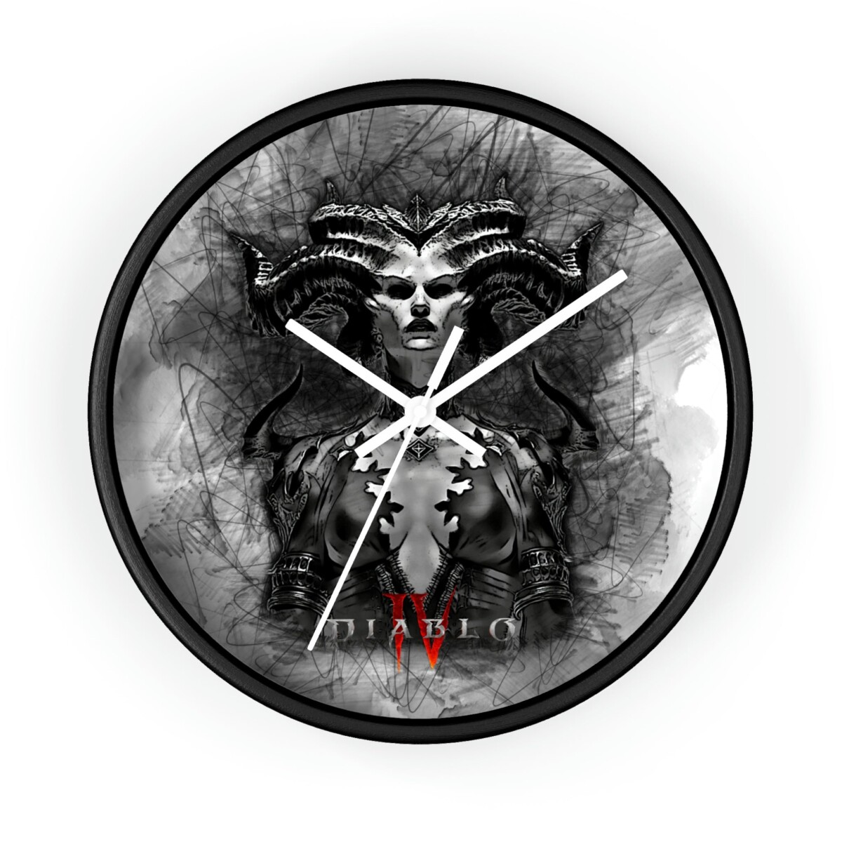 Lilith Diablo 4 Wall Clock