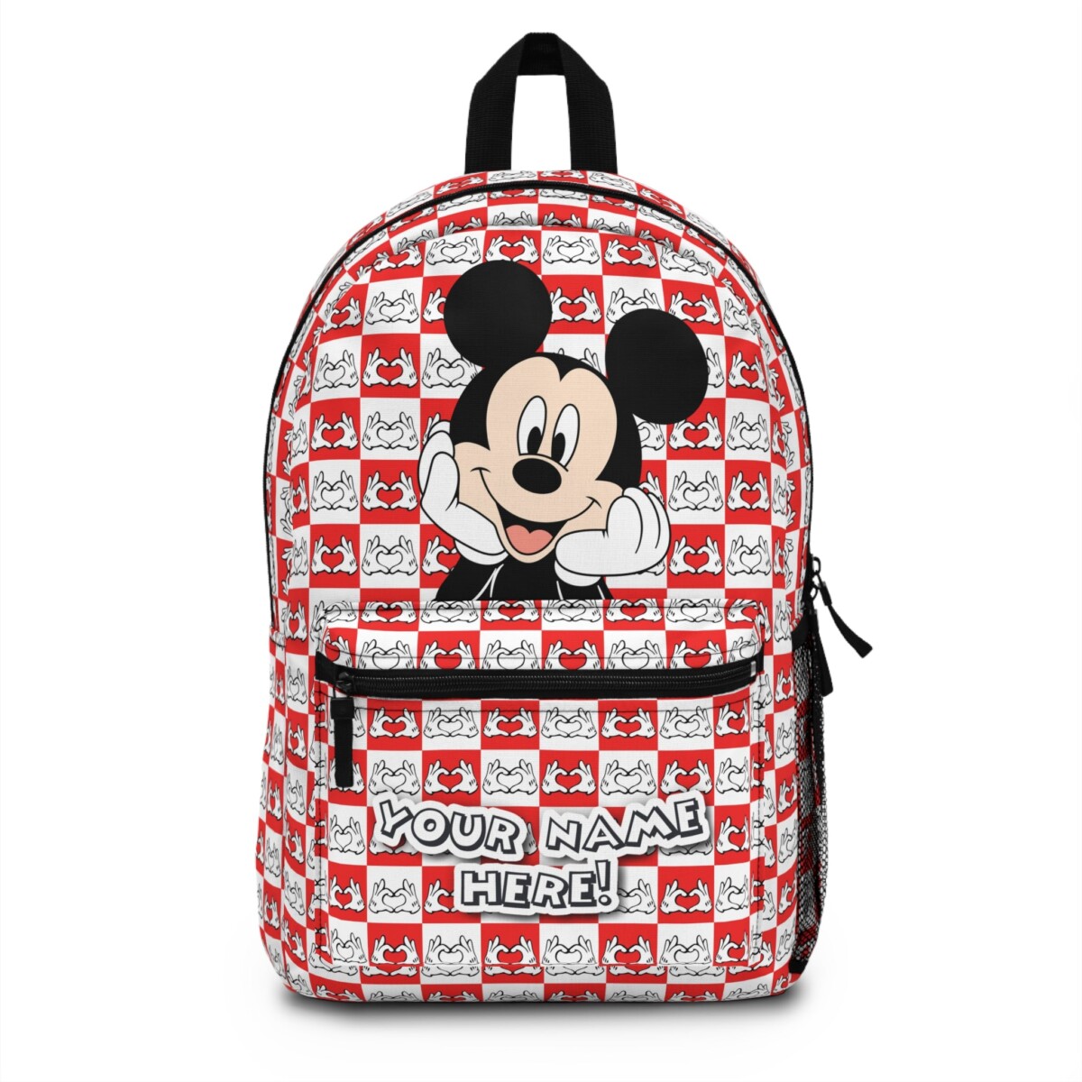 Mickey Mouse Red Backpack