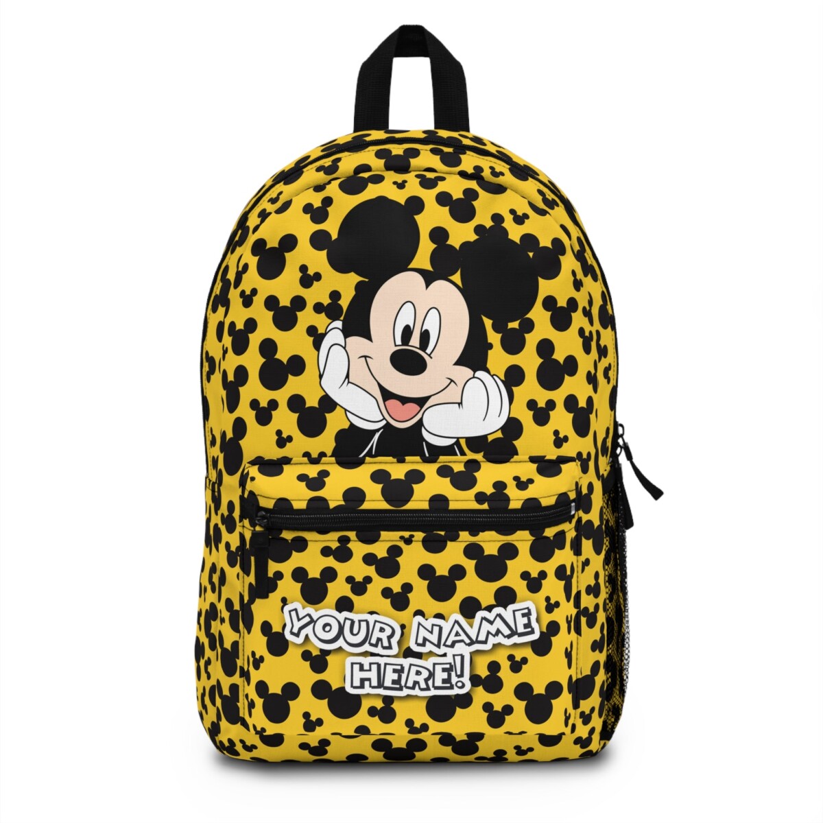 Mickey Mouse Yellow Backpack