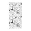Size guide for the Mickey Mouse beach towel on soft quick-dry terry for summer swims.