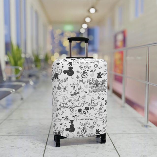 Mickey Mouse Luggage Cover PimpYourWorld