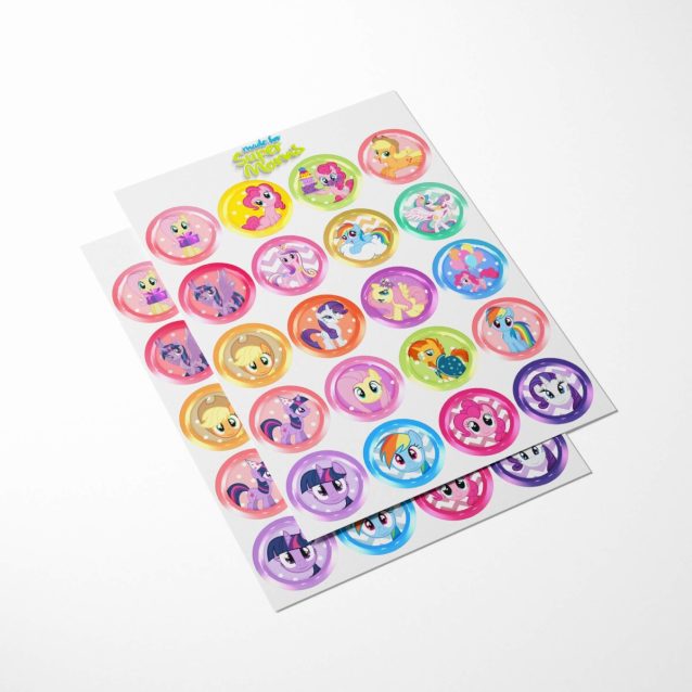 My Little Pony Cupcake Toppers PimpYourWorld