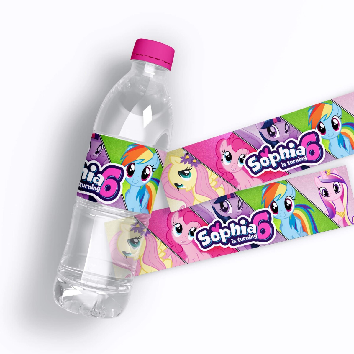 My Little Pony Water Bottle Labels