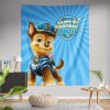 Paw Patrol Chase Birthday Banner 88" × 104" PimpYourWorld