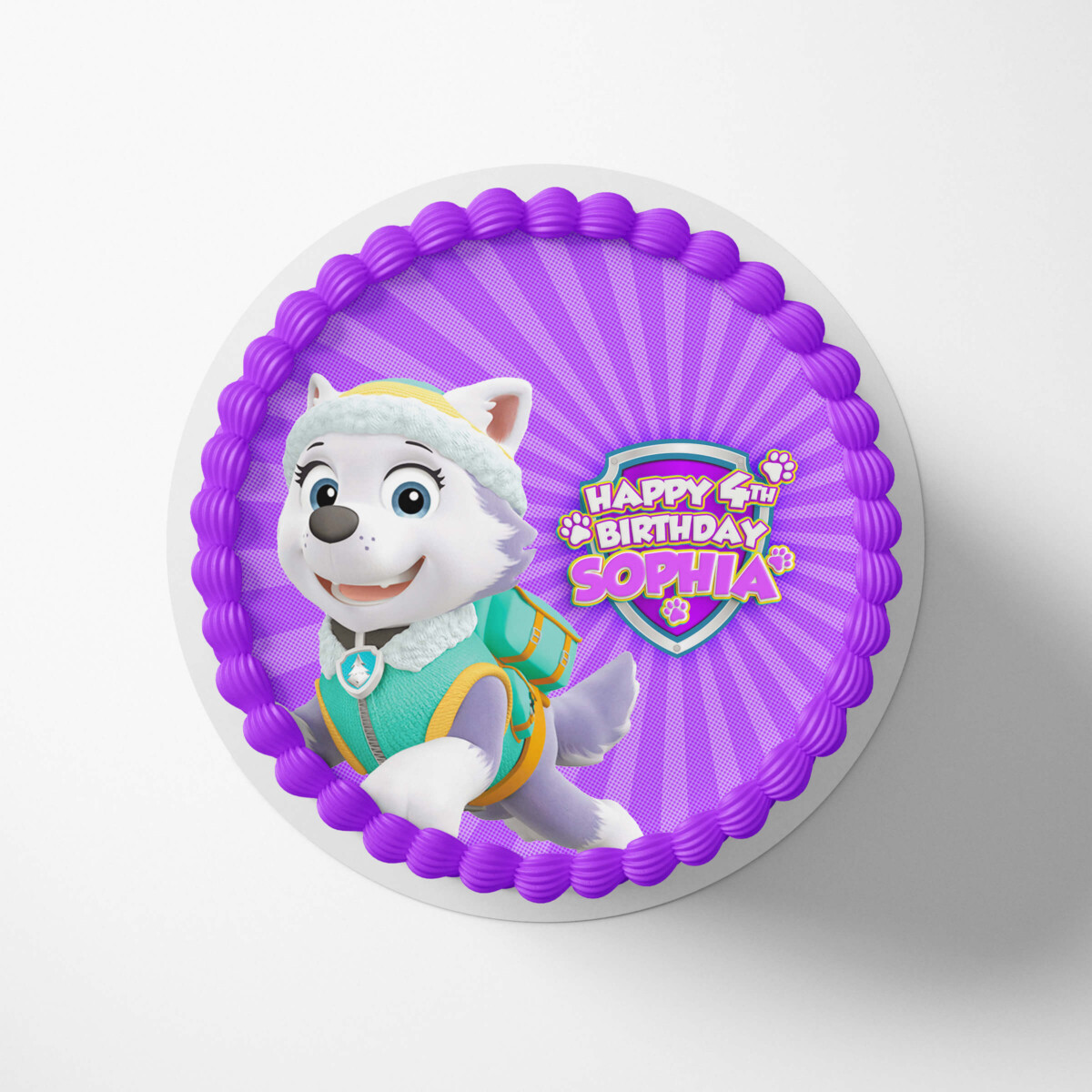 Paw Patrol Everest Cake Topper