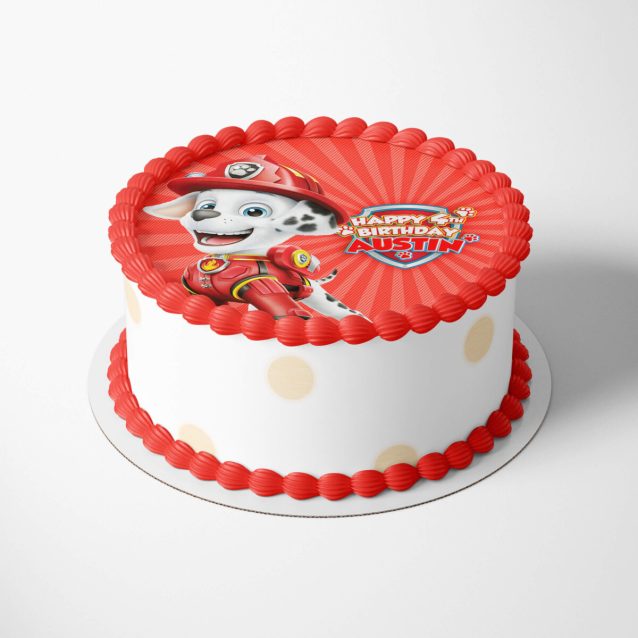 Paw Patrol Marshall Cake Topper PimpYourWorld